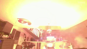 Another horrifying video of a lithium battery fire